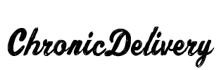 ChronicDelivery Font Image
