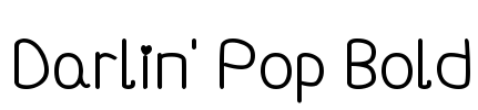 Darlin' Pop Bold