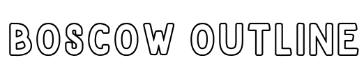 BOSCOW OUTLINE