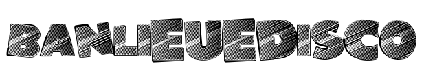BanlieueDisco Font Image