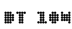 DT 104 Font Image