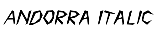 Andorra Italic