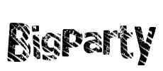 BigParty Font Image