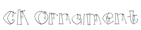CK Ornament