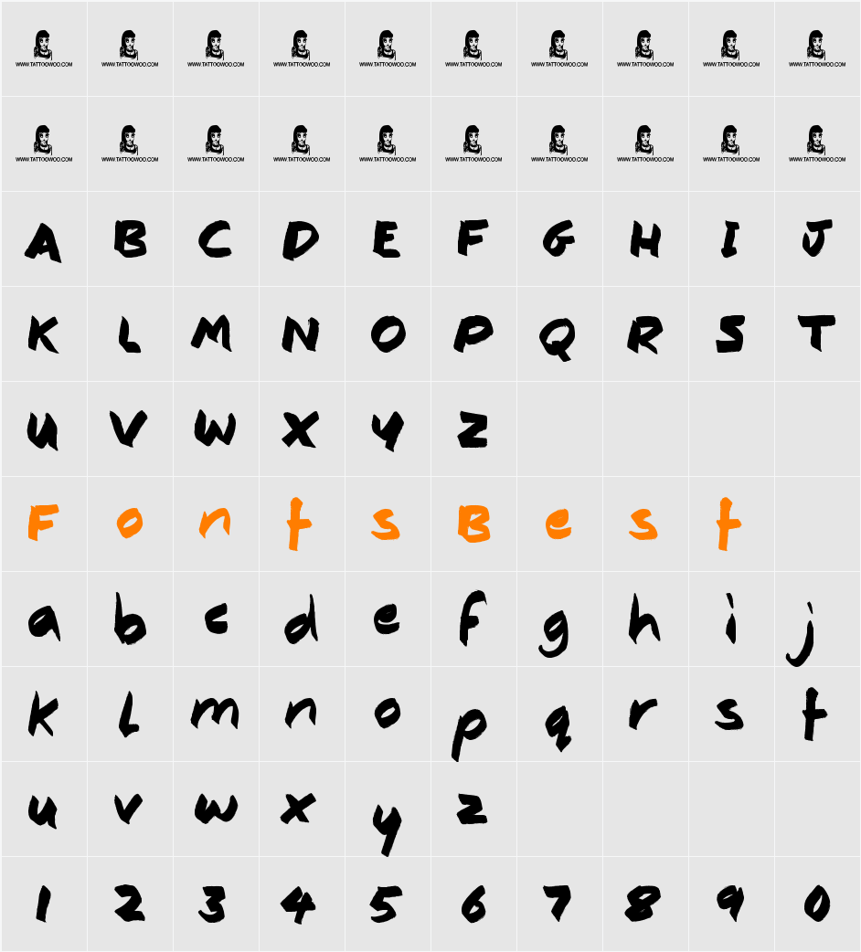 Consistency Measures Character Map