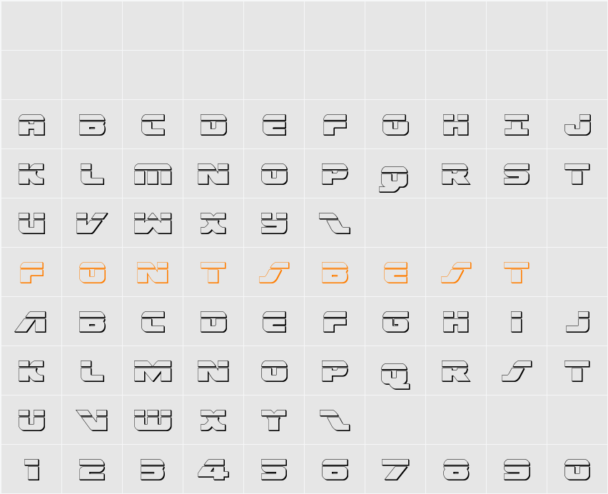 Federal Escort Bullet Character Map