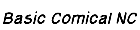 Basic Comical NC Font Image