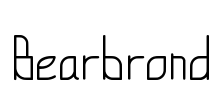 Bearbrond Font Image
