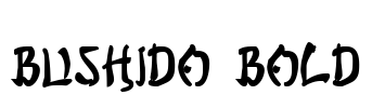 Bushido Bold