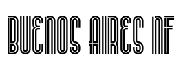 Buenos Aires NF Font Image