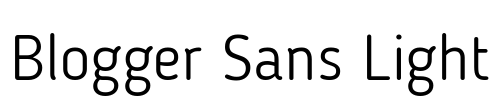 Blogger Sans Light