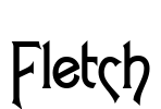 Fletch Font Image
