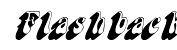 Flashback Font Image