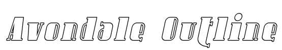 Avondale Outline