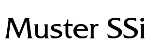 Muster SSi