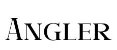 Angler Font Image