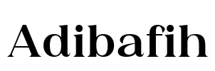 Adibafih Font Image