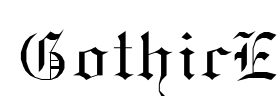 GothicE