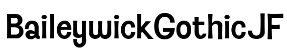 BaileywickGothicJF