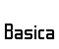 Basica Font Image