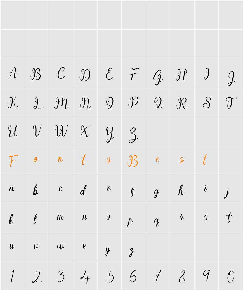 Sayidah Character Map