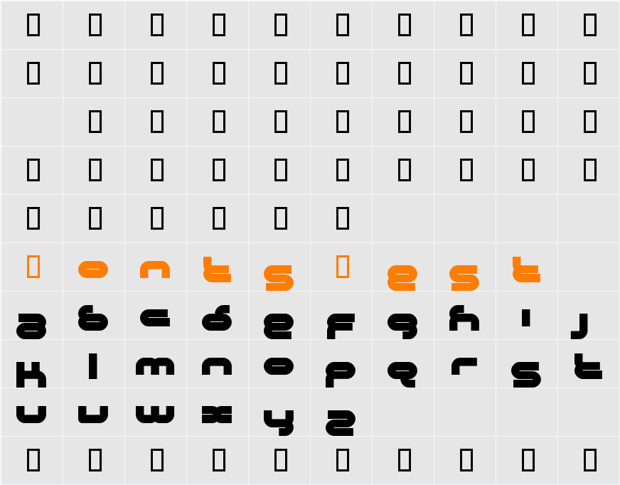 Crystalline Character Map