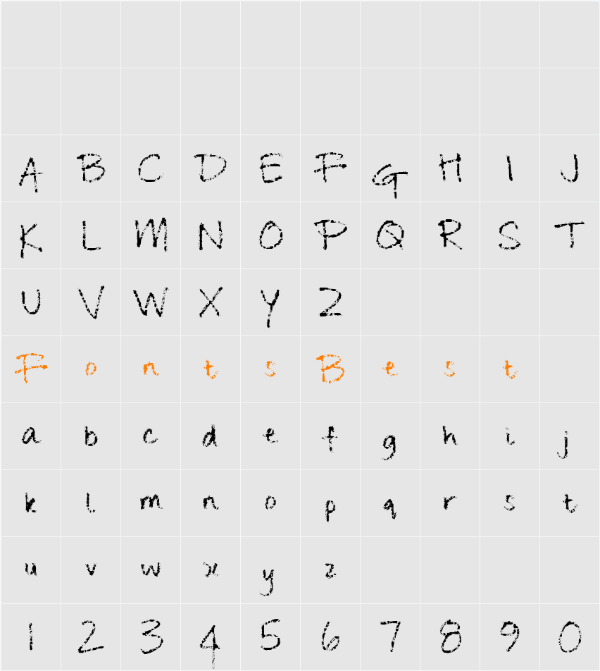 Change Tomorrow Today Character Map