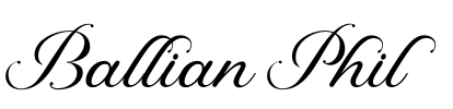 Ballian Phil Font Image