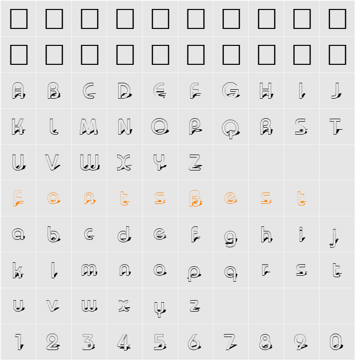 Baudot Shadow DB Character Map