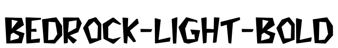 Bedrock-Light-Bold