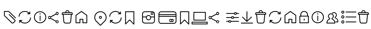 Arista Pro Icons ExtraLight