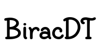 BiracDT Font Image