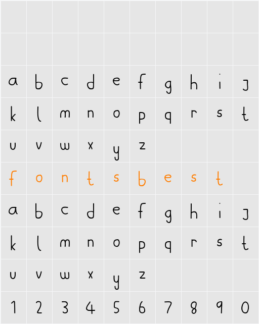 Aw, Jaysus! Character Map