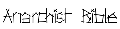 Anarchist Bible