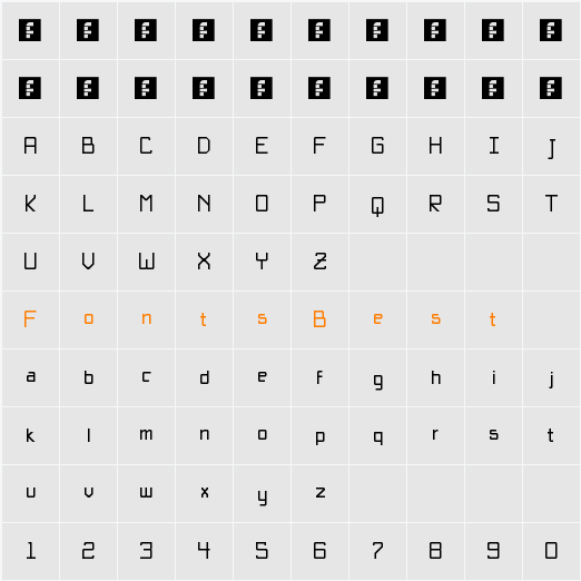 Básica-Unicode Character Map