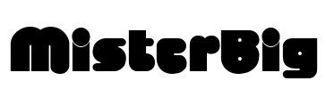 MisterBig Font Image