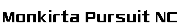 Monkirta Pursuit NC Font Image