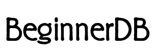 BeginnerDB Font Image