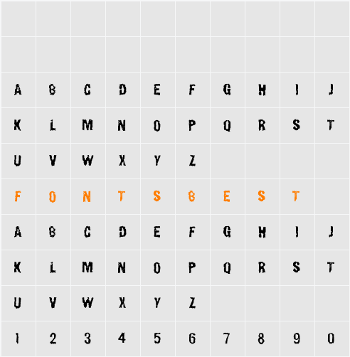 CarnalDevices Character Map