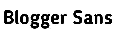Blogger Sans