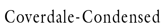 Coverdale-Condensed