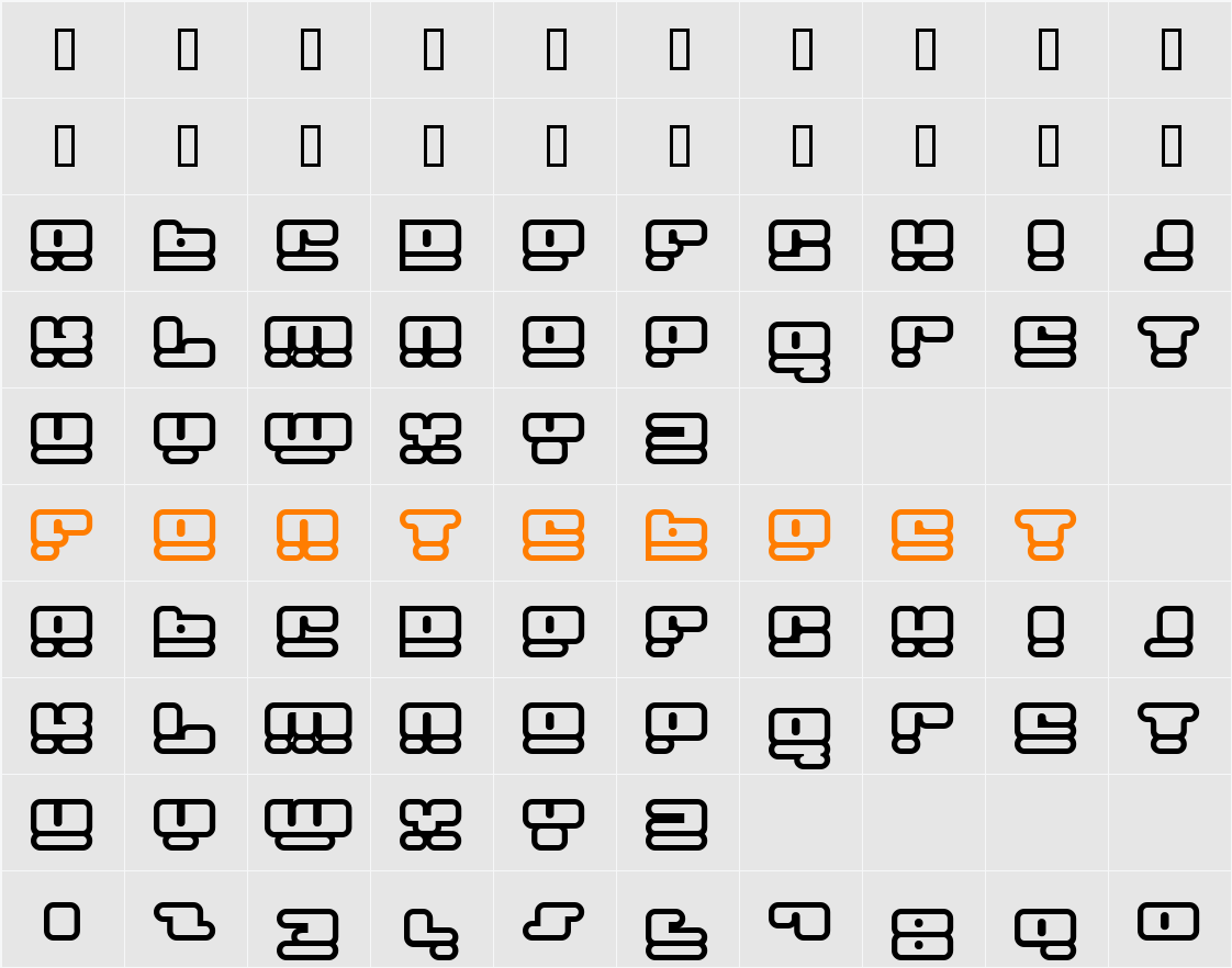 Face plant hollow 2 Character Map