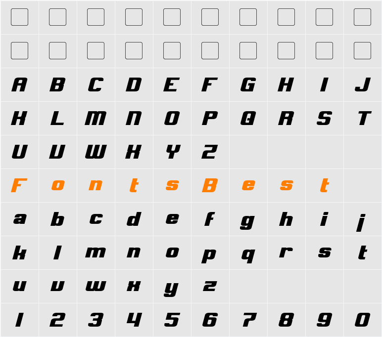 Clark Character Map