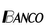 Banco Font Image