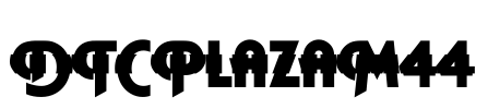 DTCPlazaM44 Font Image