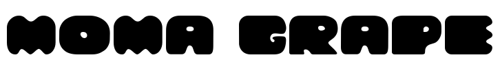 Moma Grape Font Image