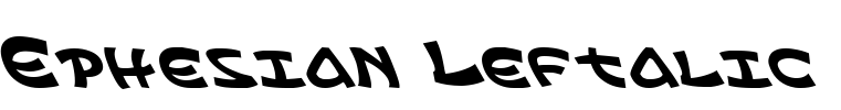 Ephesian Leftalic