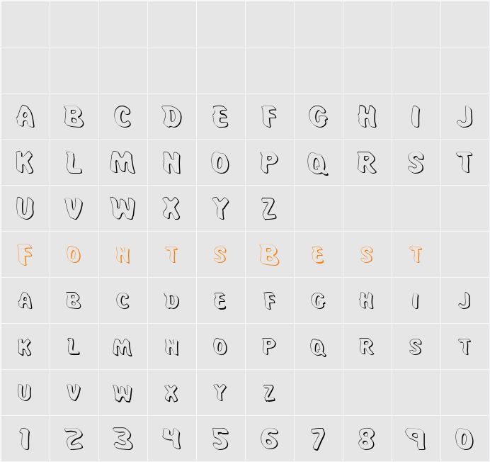 Miss Amanda Shadow Character Map