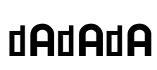 DadaDa Font Image