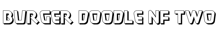 Burger Doodle NF Two Font Image